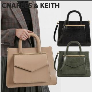 チャールズアンドキース(Charles and Keith)のCharles&Keith チャールズアンドキース(ハンドバッグ)