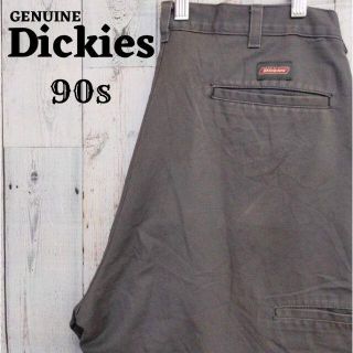 ディッキーズ(Dickies)の90sディッキーズグレー灰色ペインターパンツワークパンツカーゴパンツコットン(ペインターパンツ)