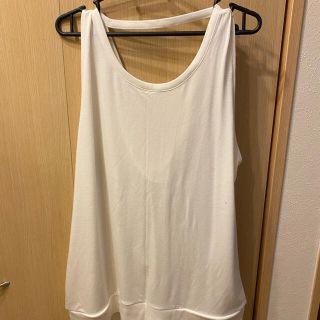 【楽ギフ_包装】 AQUA フード付きチュニックタンクトップ フリーサイズ 未使用 FITS - チュニック
