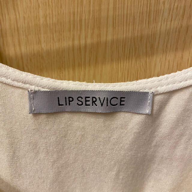 LIP SERVICE(リップサービス)のトップス レディースのトップス(Tシャツ(半袖/袖なし))の商品写真