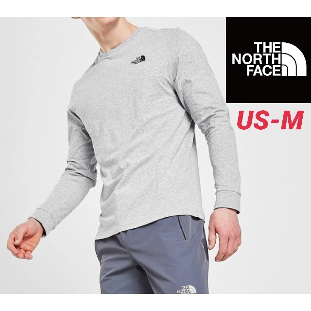 THE NORTH FACE(ザノースフェイス)のノースフェイス シンプルドームロングスリーブTシャツ 新品未使用 海外限定 メンズのトップス(Tシャツ/カットソー(七分/長袖))の商品写真