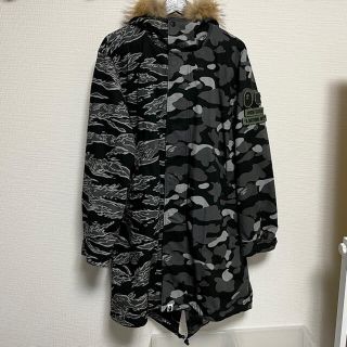 アベイシングエイプ(A BATHING APE)のBAPE UNDEFEATED M-51 HOODIE JACKET エイプ (ミリタリージャケット)