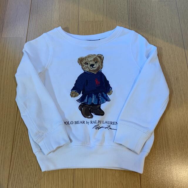 POLO RALPH LAUREN(ポロラルフローレン)のポロラルフローレン   トレーナー   キッズ/ベビー/マタニティのキッズ服女の子用(90cm~)(Tシャツ/カットソー)の商品写真