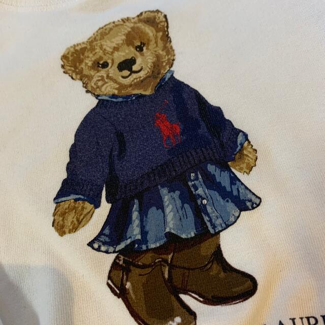 POLO RALPH LAUREN(ポロラルフローレン)のポロラルフローレン   トレーナー   キッズ/ベビー/マタニティのキッズ服女の子用(90cm~)(Tシャツ/カットソー)の商品写真