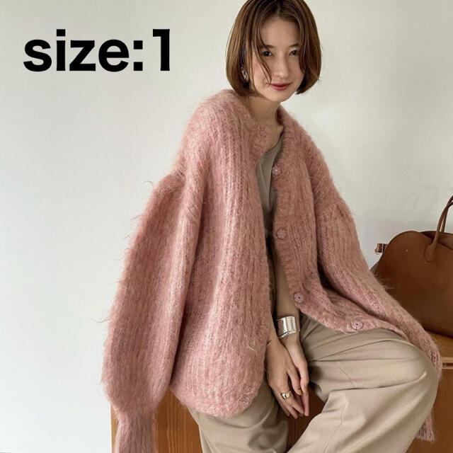 大得価爆買い ❤1点限り❤ COLOR MOHAIR SHAGGY CARDIGANの通販 by