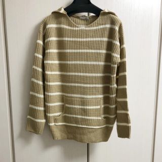 ジェイダ(GYDA)の新品 ボーダーBIGフードニット(ニット/セーター)