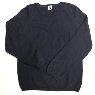 プチバトー(PETIT BATEAU)のPETIT BATEAU  丸首セーター(ニット)