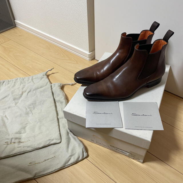 Santoni(サントーニ)のサントーニ　サイドゴアブーツ メンズの靴/シューズ(ブーツ)の商品写真