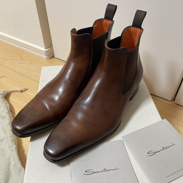 Santoni(サントーニ)のサントーニ　サイドゴアブーツ メンズの靴/シューズ(ブーツ)の商品写真
