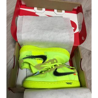 ナイキ(NIKE)の14cm THE10 AIR FORCE 1 OFF WHITE オフホワイト(スニーカー)