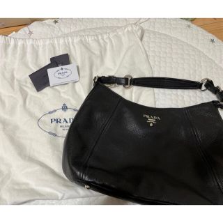 プラダ(PRADA)のご専用　PRADA ショルダーバッグ　ブラック(ショルダーバッグ)