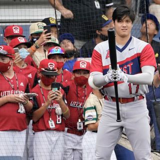 大谷翔平 ロサンゼルスエンゼルス リトルリーグクラシック ユニフォーム Tシャツ