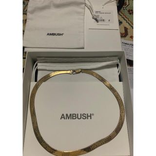 アンブッシュ(AMBUSH)のambush×nike ヘリンボーンチェーンネックレス(ネックレス)