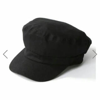 グレイル(GRL)のグレイル  キャスケット　ブラック　黒　帽子(キャスケット)