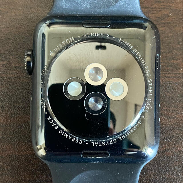 Apple Watch(アップルウォッチ)の★中古美品★Apple Watch series2 42mm stainless メンズの時計(腕時計(デジタル))の商品写真