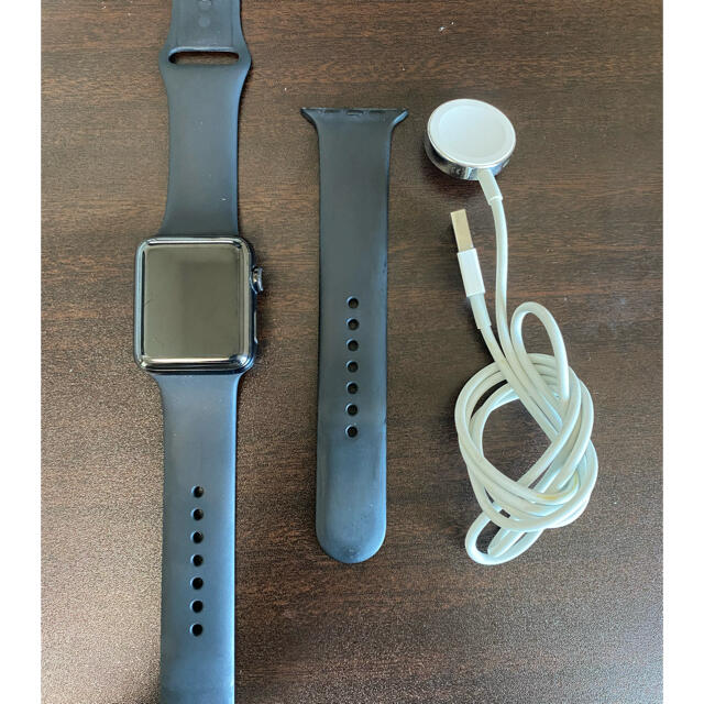 Apple Watch(アップルウォッチ)の★中古美品★Apple Watch series2 42mm stainless メンズの時計(腕時計(デジタル))の商品写真