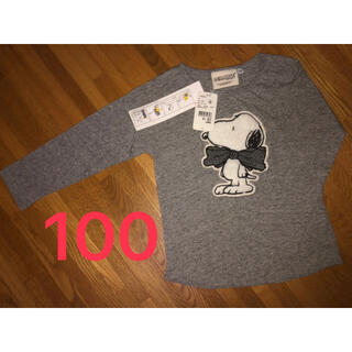 ピーナッツ(PEANUTS)のスヌーピー　100 長袖　ロングTシャツ　Right-on 新品(その他)