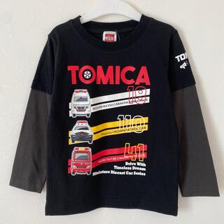 タカラトミー(Takara Tomy)の新品タグ付き トミカ 長袖Tシャツ 110(Tシャツ/カットソー)