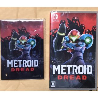 ニンテンドースイッチ(Nintendo Switch)のメトロイド ドレッド スイッチソフト METROID DREAD 特典付き(家庭用ゲームソフト)