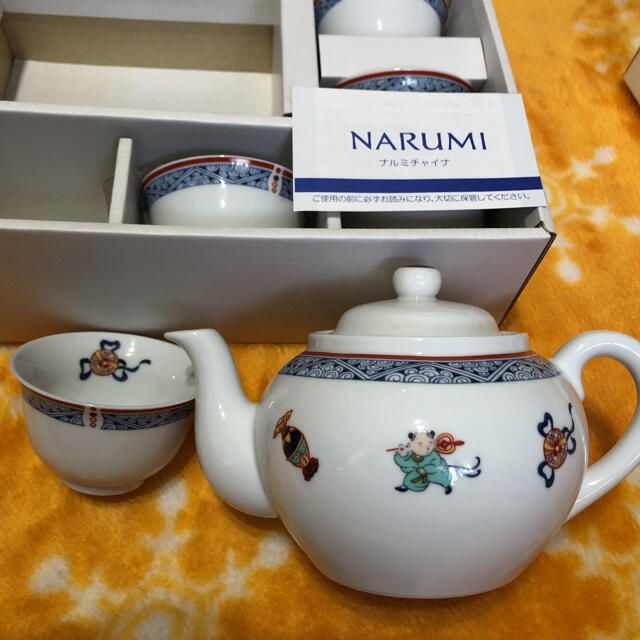 NARUMI(ナルミ)の再々値下げ‼️ナルミチャイナ　飲茶セット インテリア/住まい/日用品のキッチン/食器(食器)の商品写真