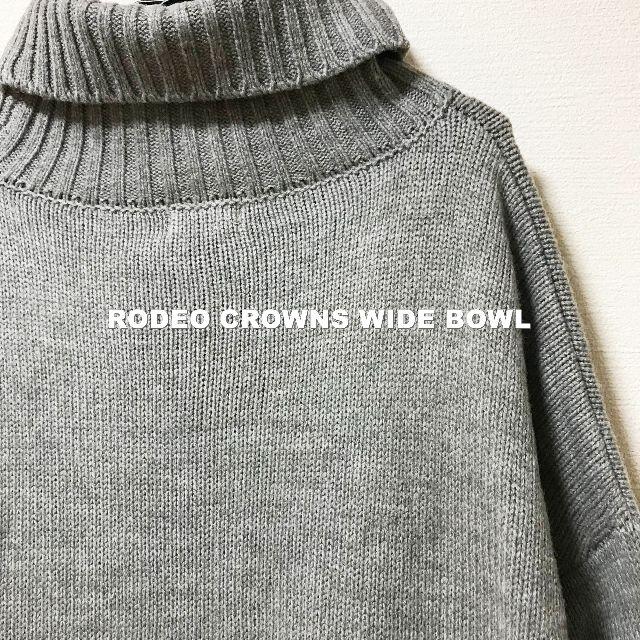 RODEO CROWNS WIDE BOWL(ロデオクラウンズワイドボウル)の【RODEO CROWNS】Stars and Stripes タートル ニット レディースのトップス(ニット/セーター)の商品写真