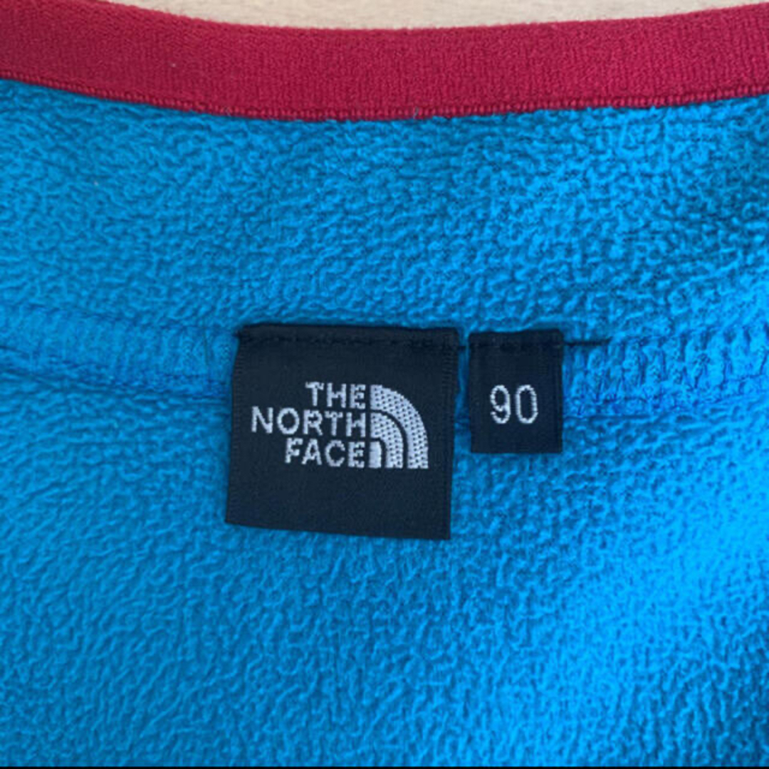 THE NORTH FACE(ザノースフェイス)の【お値下げ】THE NORTH FACE ブルゾン90cm 男の子にも女の子にも キッズ/ベビー/マタニティのキッズ服男の子用(90cm~)(ジャケット/上着)の商品写真