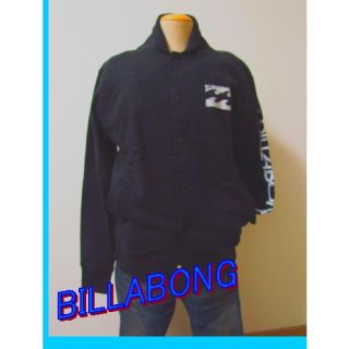 ビラボン(billabong)の新品 ビラボン スウェット ジャケット スタジャン メンズ 黒(スウェット)