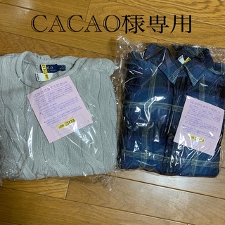 ポロラルフローレン(POLO RALPH LAUREN)のCACAO様専用！ラルフローレンレディースＬ(シャツ/ブラウス(長袖/七分))