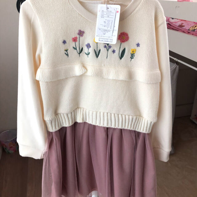 ワンピース キッズ/ベビー/マタニティのキッズ服女の子用(90cm~)(ワンピース)の商品写真