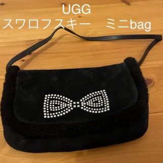 アグ(UGG)のUGG アグ　ミニ　ハンドバッグ　黒　(ハンドバッグ)