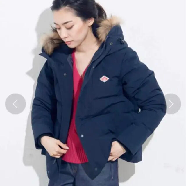 DANTON - ダントン ネイビー ショート丈ダウン 完売サイズ34 Mの通販