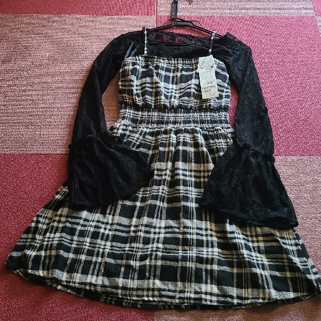 JAYRO White - JAYRO white 新品 チェックワンピの通販 by k's JAYRO White - JAYRO white 新品 チェックワンピの通販 by k's