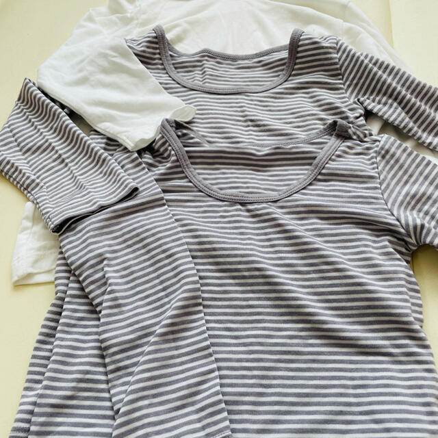 UNIQLO(ユニクロ)のユニクロ　ヒートテック90cm 3枚set キッズ/ベビー/マタニティのキッズ服男の子用(90cm~)(下着)の商品写真