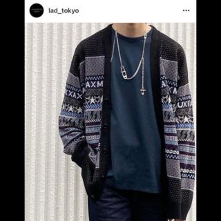 ラッドミュージシャン(LAD MUSICIAN)のlad musician 2021ss ラッドミュージシャン　ニットカーディガン(カーディガン)