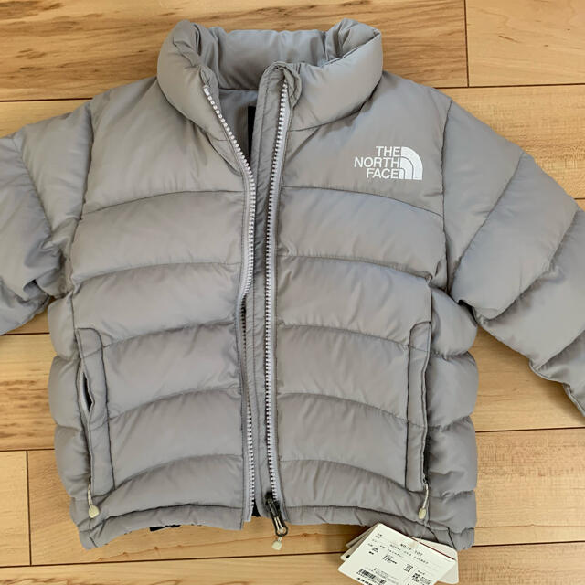 THE NORTH FACE ダウンジャケット　グレー　100cm