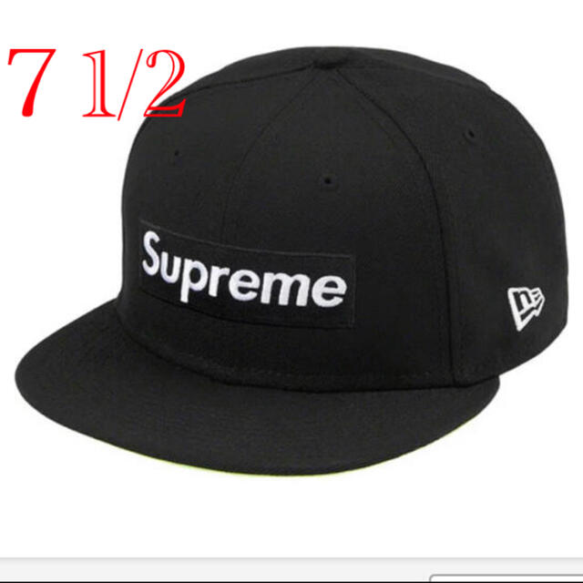 Supreme No Comp Box Logo New Era black