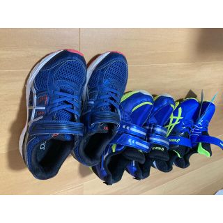 アシックス(asics)のasics キッズシューズ　21.0㎝　3点セット(スニーカー)