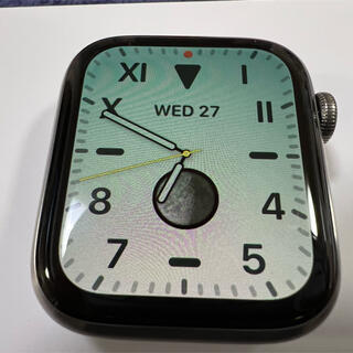 アップルウォッチ(Apple Watch)のApple Watch 6 edition 44mm チタニウム美品付属品未使用(腕時計(デジタル))