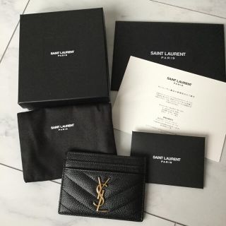 サンローラン(Saint Laurent)のサンローラン パスケース カードケース カード入れ(名刺入れ/定期入れ)