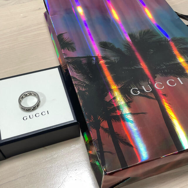 Gucci(グッチ)のグッチ GUCCI  GGシルバーリング 19号 メンズのアクセサリー(リング(指輪))の商品写真