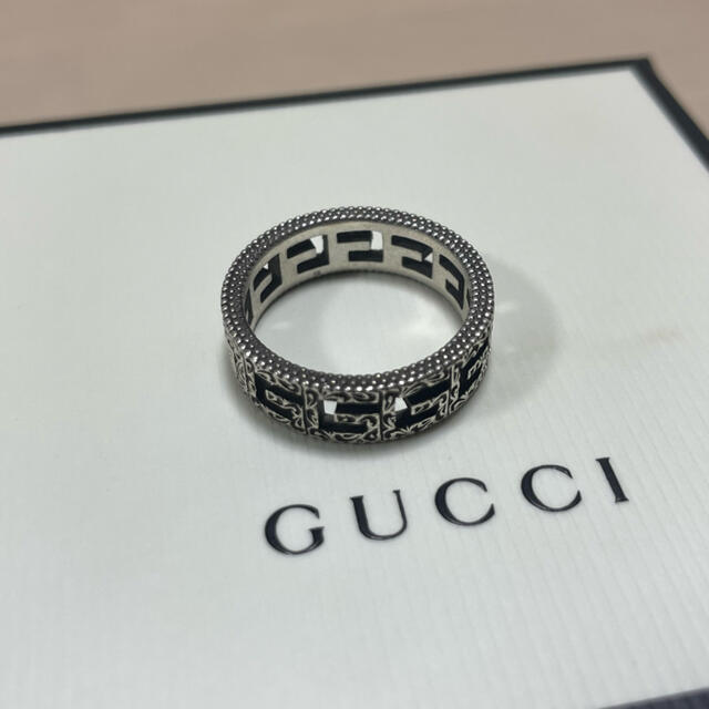 Gucci(グッチ)のグッチ GUCCI  GGシルバーリング 19号 メンズのアクセサリー(リング(指輪))の商品写真