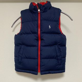 ポロラルフローレン(POLO RALPH LAUREN)のキッズダウンベスト(ジャケット/上着)