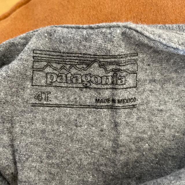 patagonia(パタゴニア)のパタゴニアキッズTシャツ　4T キッズ/ベビー/マタニティのキッズ服男の子用(90cm~)(Tシャツ/カットソー)の商品写真