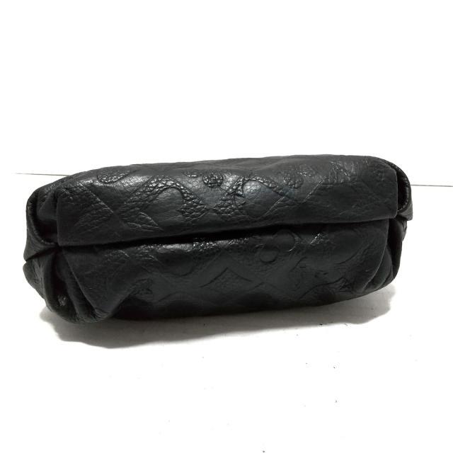Vivienne Westwood(ヴィヴィアンウエストウッド)のヴィヴィアンウエストウッド 黒 レザー レディースのバッグ(ショルダーバッグ)の商品写真