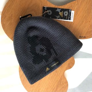 マリメッコ(marimekko)の新品 アディダス マリメッコ コラボ BEANIE ビーニー ウニッコ ニット帽(ニット帽/ビーニー)