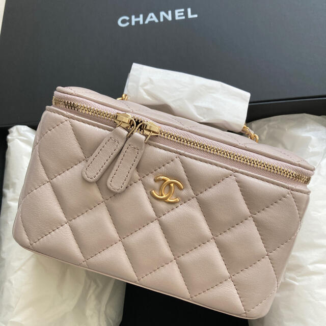 CHANEL - 新品♡シャネルバニティ♡レアなライラックパープルの通販 by