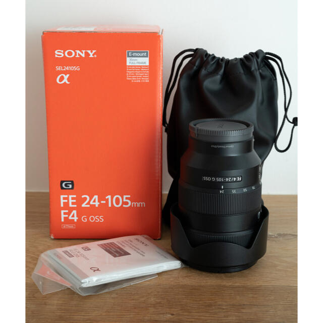 SONY(ソニー)の美品　SONY　FE24-105mm F4 G OSS SEL24105G スマホ/家電/カメラのカメラ(レンズ(ズーム))の商品写真