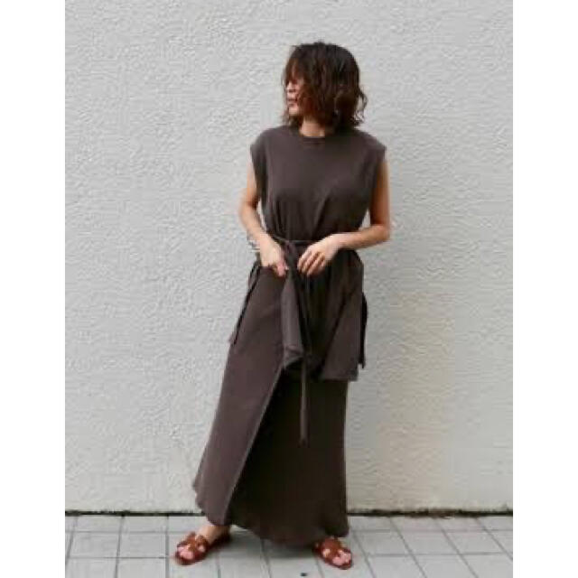 TODAYFUL(トゥデイフル)のetre tokyo レイヤードリブスカート エトレトウキョウ レディースのスカート(ロングスカート)の商品写真