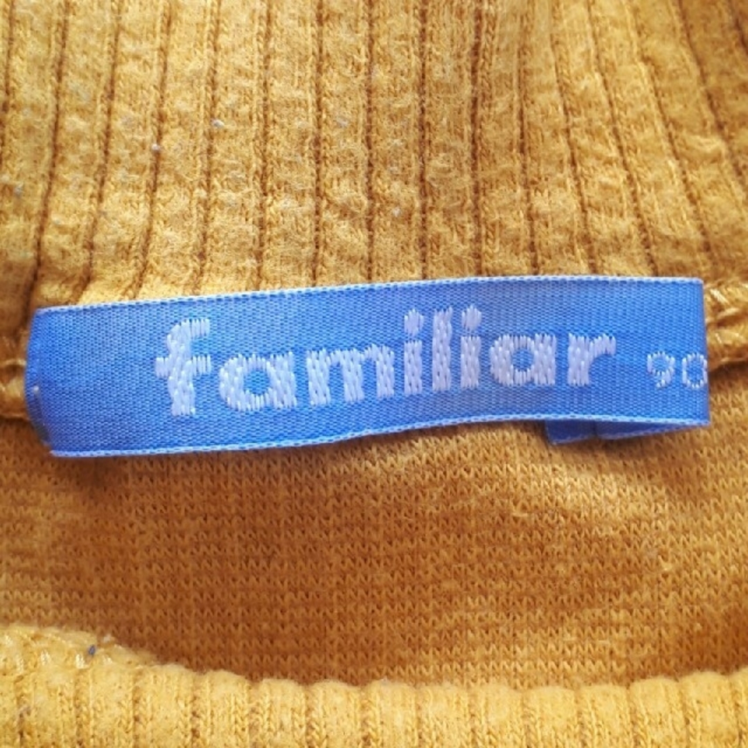 familiar(ファミリア)の長袖　90　ハイネック キッズ/ベビー/マタニティのキッズ服男の子用(90cm~)(Tシャツ/カットソー)の商品写真