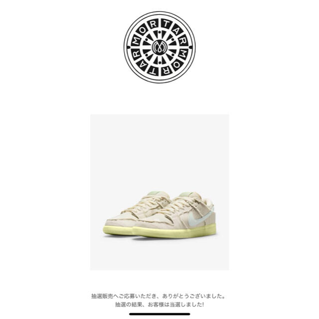 nike dunk low mummy 26.5cm